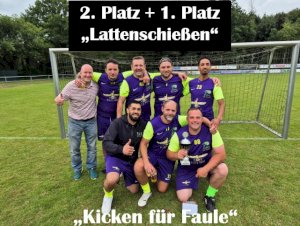 "Schluckspitzen" sichern sich den Turniersieg beim Fußball-Cliquenturnier