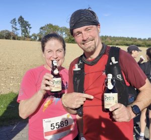 Dohrener Lauffreunde beim Teutolauf 2025