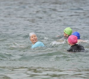 Starker Einsatz beim Heideseetriathlon