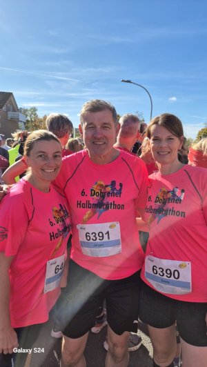 Dohrener Lauffreunde beim Teutolauf 2025