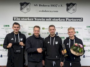 1. Mannschaft mit neuer Ausrüstung