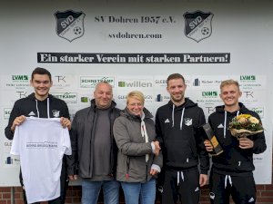 1. Mannschaft mit neuer Ausrüstung