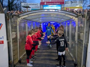 E-Jugend des SVD beim Pokalfinale des SV Meppen