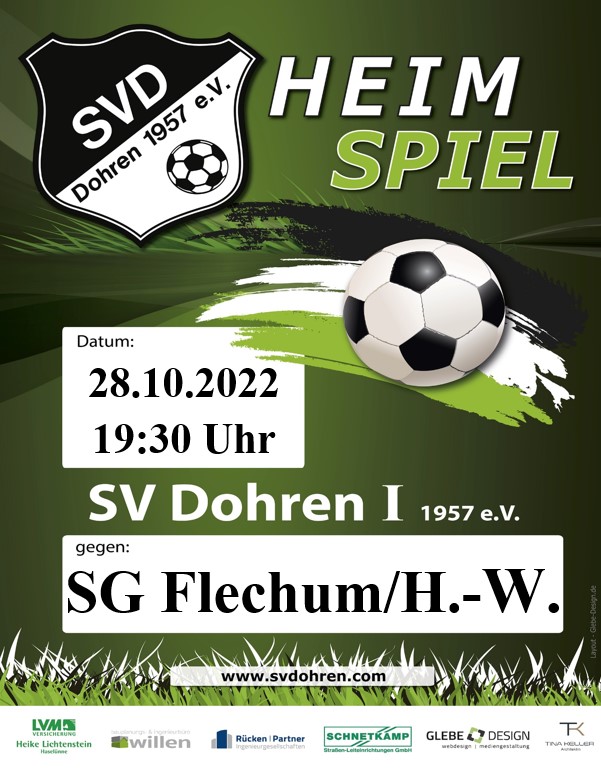 Vorbericht SVD vs. SG Flechum/Hülsen-Westerloh