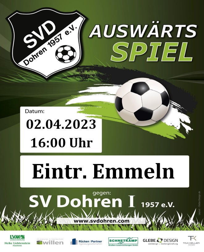 Vorbericht Eintracht Emmeln vs. SVD