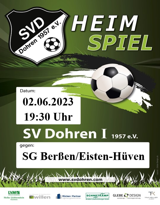 Vorbericht SVD vs. SG Berßen/Eisten-Hüven