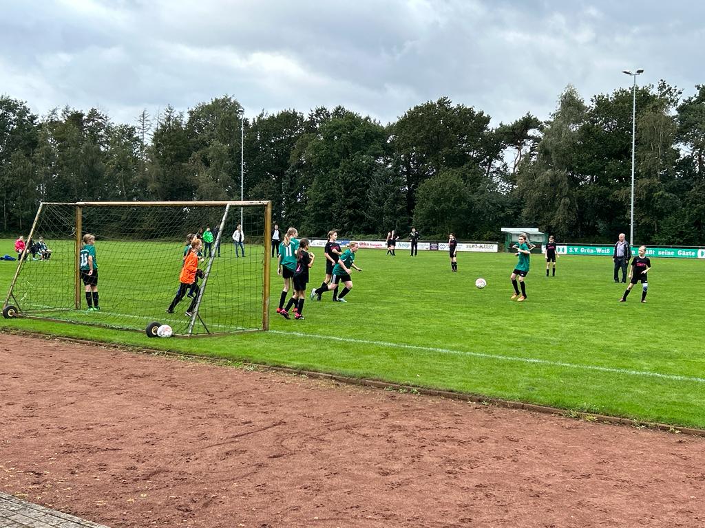 Mädchenmannschaft verliert 0:3 gegen JSG Dersum/Walchum-Hasselbrock