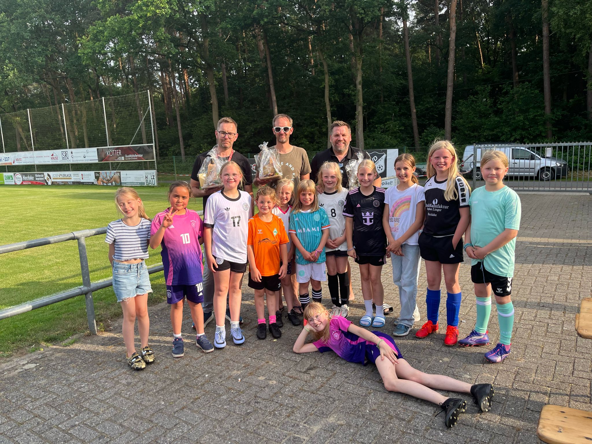 Abschluss der F-Juniorinnen