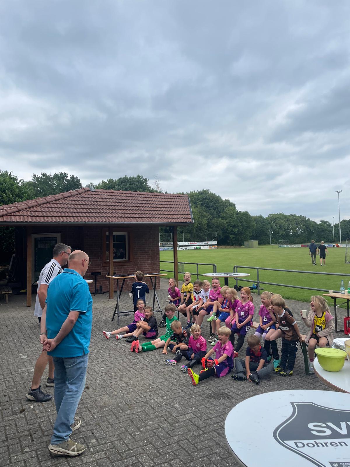 Abschluss der Minikicker
