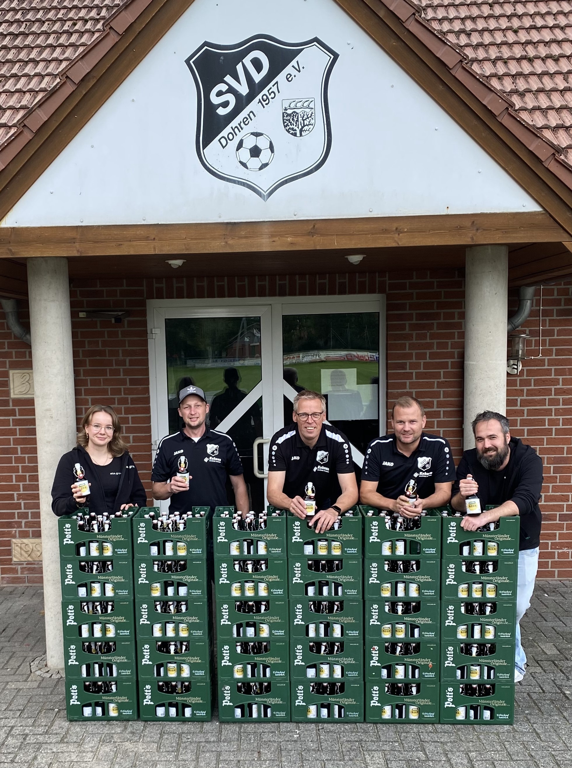 30 Kisten Bier für den SVD