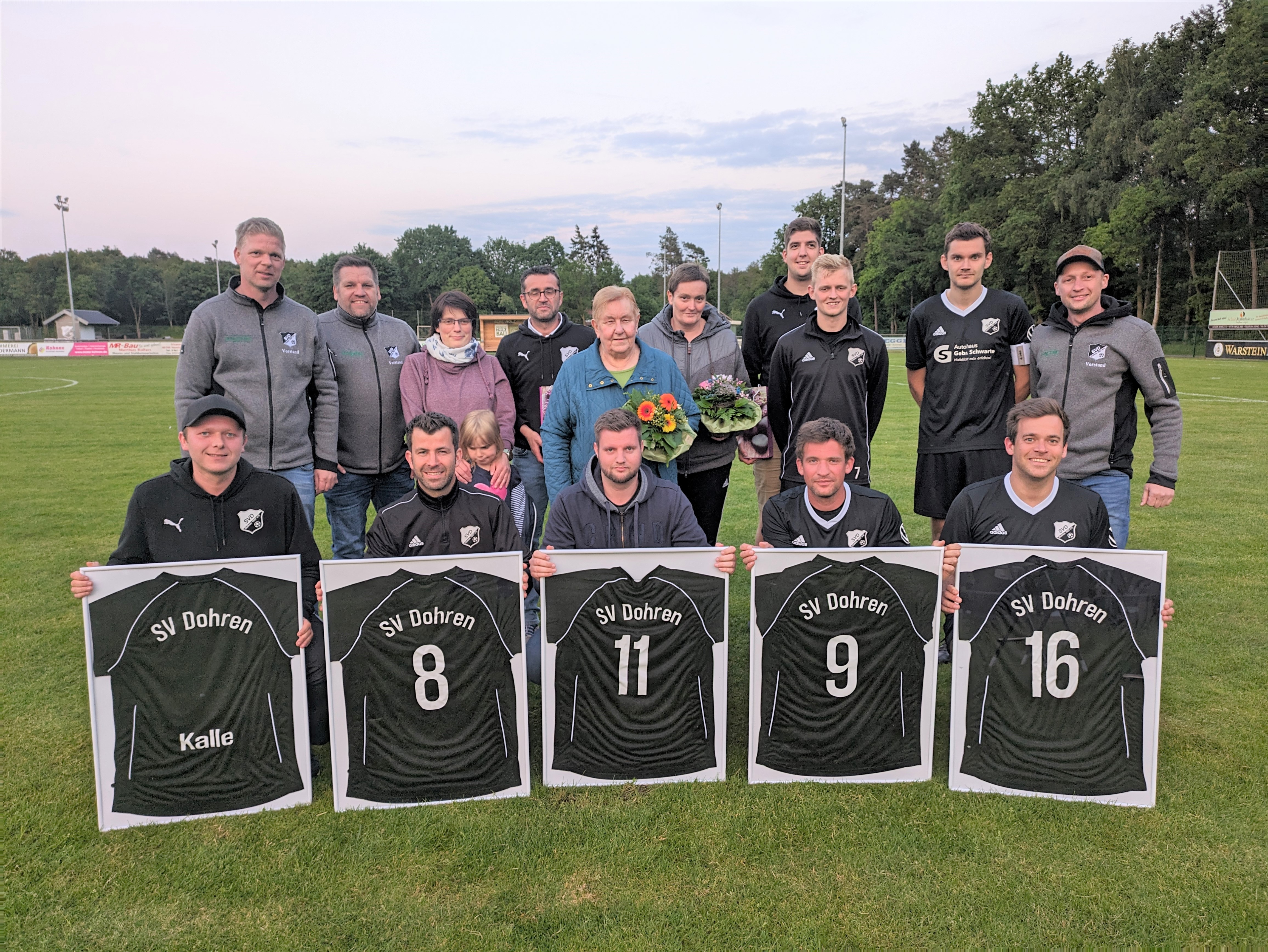 Verabschiedungen beim SV Dohren