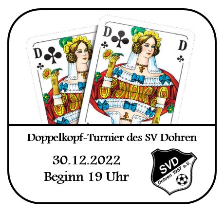 Doppelkopf-Turnier des SVD