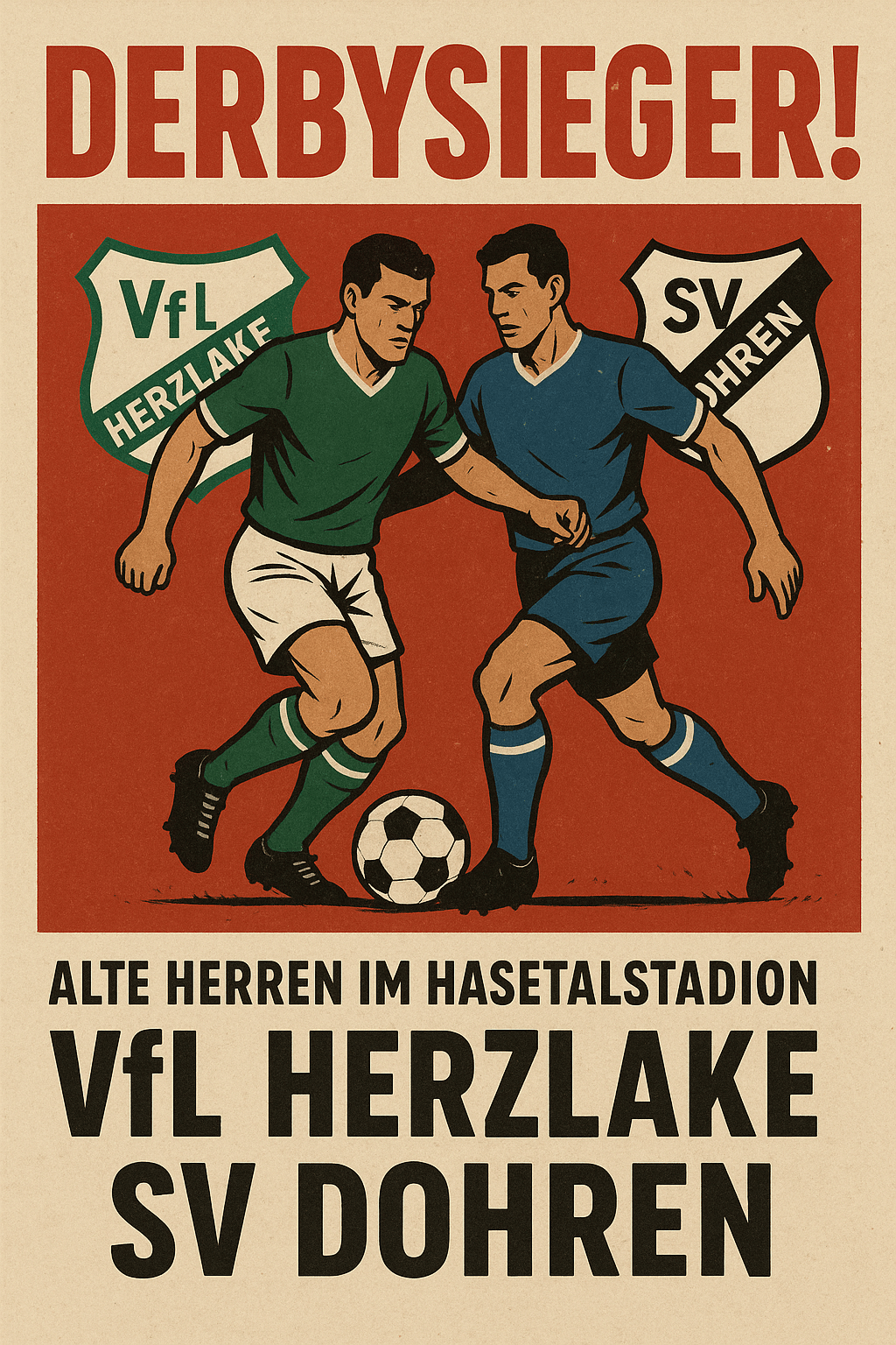 Derbysieg der Alte Herren